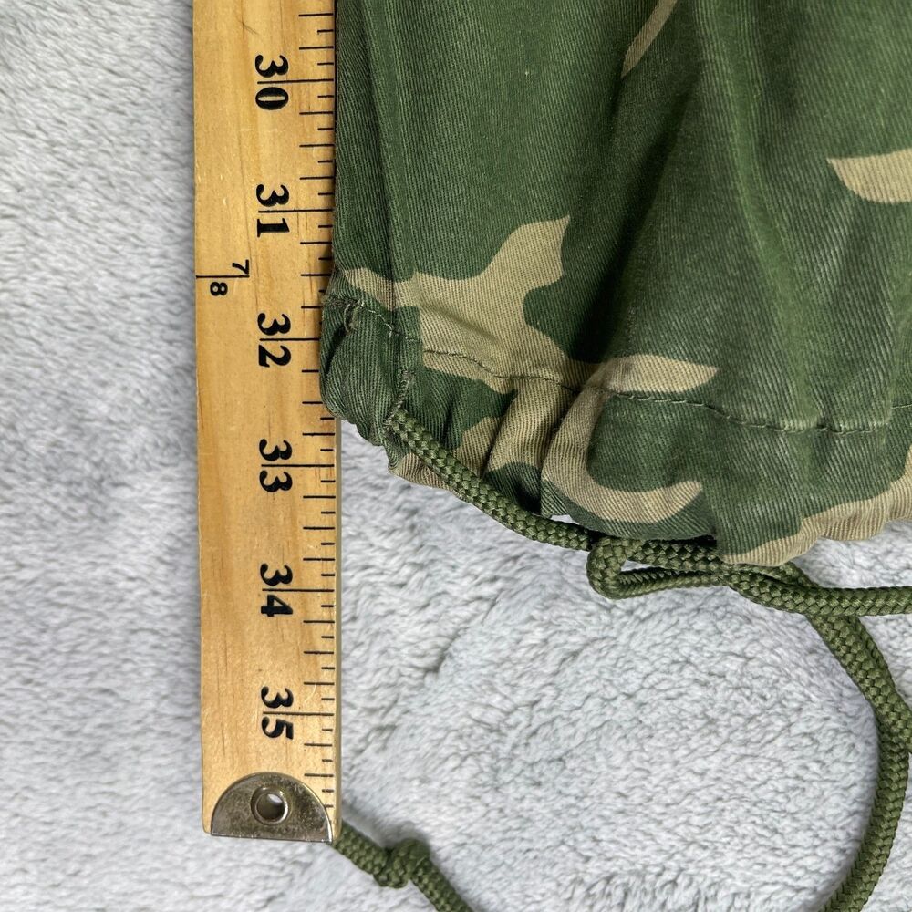 Rothco Vintage Paratrooper Fatigue Cargo Pants Womens Medium Green Woodland Camo - Picture 13 of 15